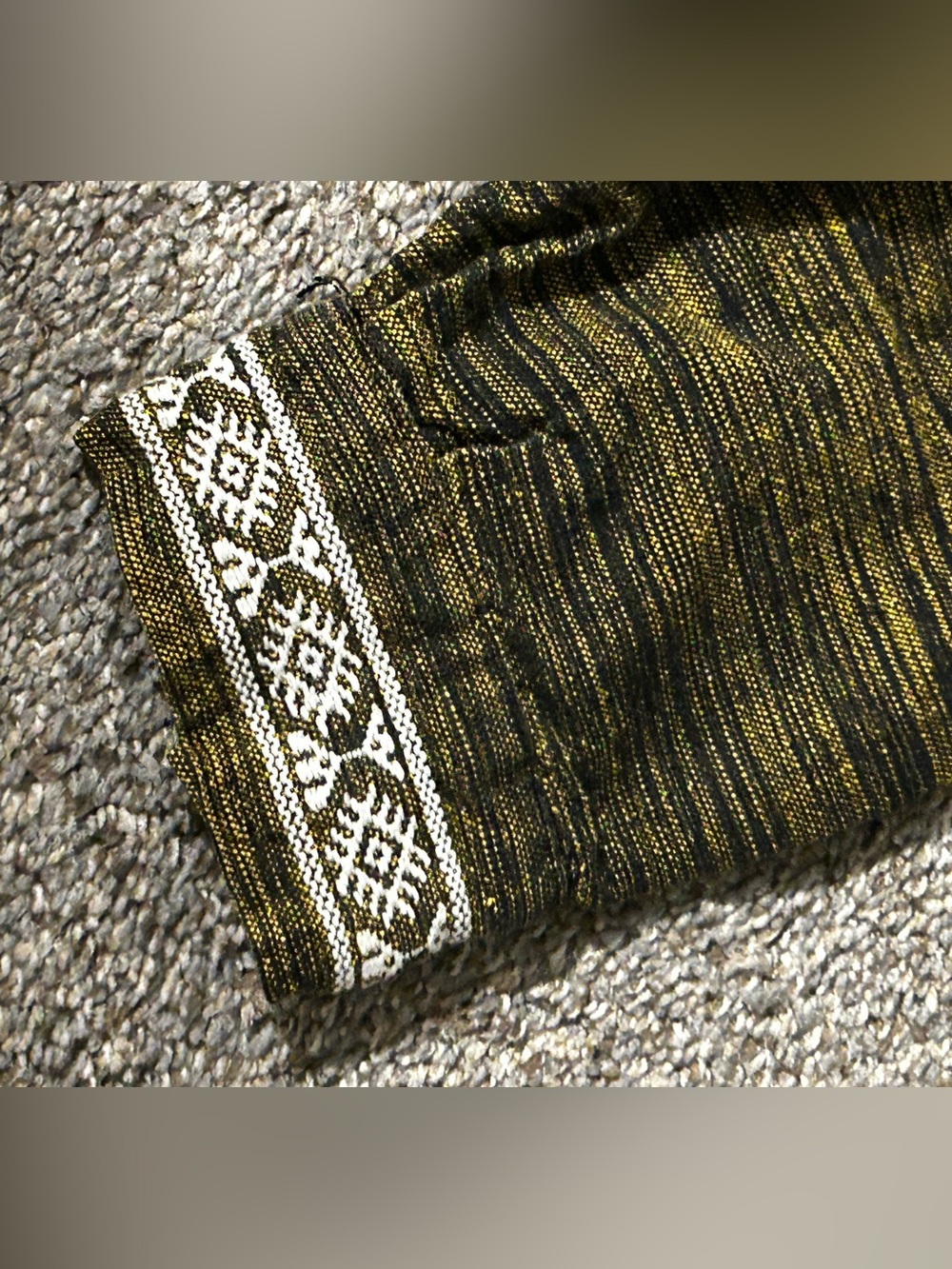Artisan Made Guatemalan Boho Jacket Totonicapán Mayan Textile Artisan Shacket - Picture 5 of 9